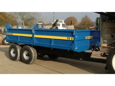 New Fleming TR8 Tipping Trailer 8 Ton