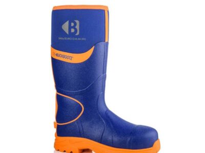 Buckler Safety Wellington Boot – Blue/Orange – Size 12